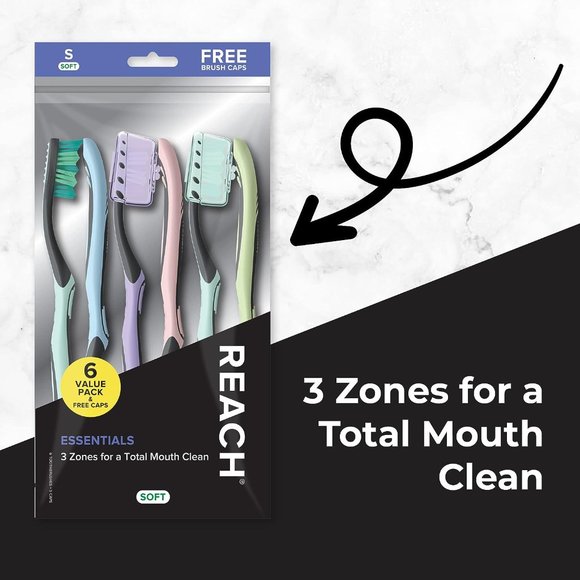 Reach Essentials Toothbrush - Picture 6 of 7